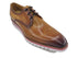 Plain Toe Wing-tip Stitching Blucher style Oxford