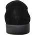 Bravo Mens Formal Suede Style Wedding & Prom Cap Toe Dress Shoe in Black