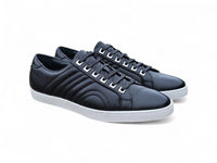 Primo Hand Burnished Leather Sneakers Carrucci