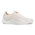 Men’s Pristine White Leather Sneakers By Mezlan Made In Spain Brand