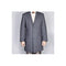 Men's Gray Overcoat - Grey Wool Topcoat - Pure Wool Classic Herringbone Tweed Dress Wool Overcoat