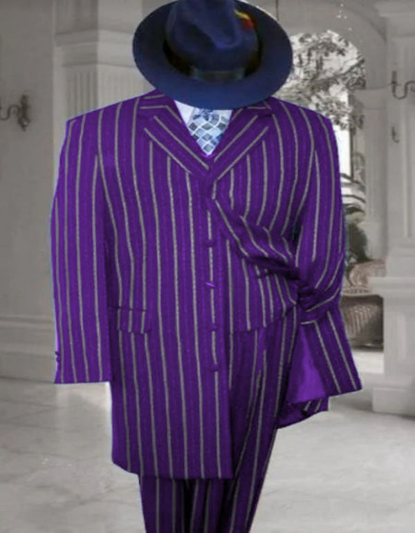 Mens Zoot Suit - 1920s Suit - Gangster Long Suit