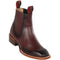 Mens short square toe cowboy boots.