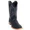 Elephant Print Boots - Square Toe