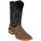 Brown elephant print cowboy boots 