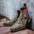 Quincy Pirarucu Print Short Cowboy Boots