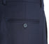 Half Canvas Stretch Wool Dress Suit Modern Fit 2 Piece in Navy