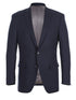 Half Canvas Stretch Wool Dress Suit Regular Fit 2 Piece in Navy