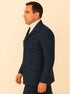 Rossi Man DUKE RM1768 – Slim Fit Navy 3-Piece Suit for Men | Stylish Formalwear
