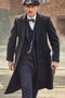 Mens Peaky Blinders Vested Suit with Overcoat  & Hat