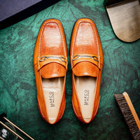Marco Di Milano Ravello Honey Leather Shoes