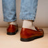 Marco Di Milano Ravello Cognac Leather Oxfords