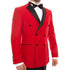 Double Breasted Red Mens Tuxedo w/ Black Pants by Bryan Michaels