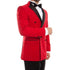 Double Breasted Red Mens Tuxedo w/ Black Pants by Bryan Michaels