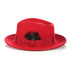 Fedora Hat in 10 Colors - 100% Australian Wool fabric