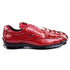 Belvedere Vasco Men's Red Genuine Hornback Crocodile & Soft Calf Sneakers