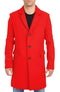 Men's Big And Tall Designer Men's Wool Men's Peacoat Sale ~ Winter Coats Wool Fabric