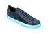 Belvedere Rino Blue Ostrich Leather Dress Shoe