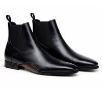Belvedere Rocco Black Genuine Crocodile Leather Loafer