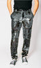 Mens Sequin Pants - Sliver Dress Party Pants