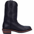 Dan Post Mens Albuquerque 12 Round Toe Black Leather Cowboy Boot