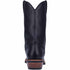 Dan Post Mens Albuquerque 12 Round Toe Black Leather Cowboy Boot