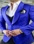 Blue Prom Suit For Men - Blue Homecoming Tuxedo  - Royal Blue