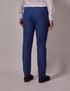 Mens Linen Suit For Beach Wedding - Summer  Slim Suit in Royal Blue