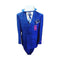 Royal Buttons Closure Single Breasted Shawl Lapel Overcoat