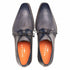 Principe Grey/Rust Patina Leather Men’s Derby Shoes By Mezlan Made In Spain Brand