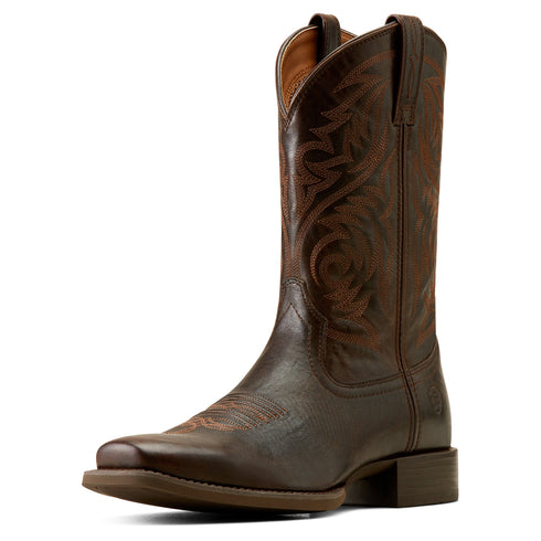 Sport Herdsman Burnished Chocolate Cowboy Boot