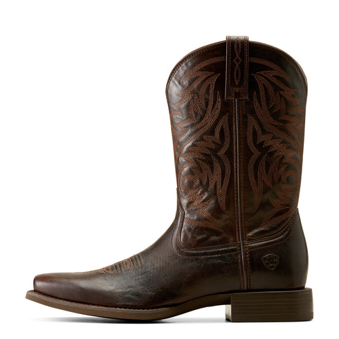 Sport Herdsman Burnished Chocolate Cowboy Boot