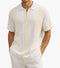 LOGAN Quarter Zip Polo Shirt