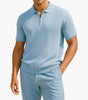 LOGAN Quarter Zip Polo Shirt