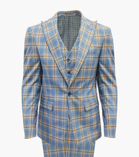 LEMOND 3 Piece Vested Suit
