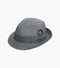 BELMONT FEDORA Poly Braid Pinch Front Hat