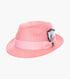 BELMONT FEDORA Poly Braid Pinch Front Hat