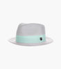 CALEM FEDORA Poly Braid Pinch Front Hat