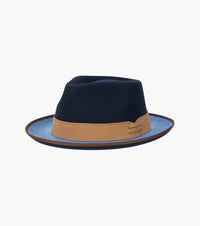 WENTWORTH FEDORA Wool Felt Pinch Front Hat