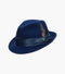 ASH FEDORA Crushable Wool Felt Pinch Front Hat