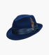 ASH FEDORA Crushable Wool Felt Pinch Front Hat