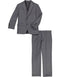 Little Boys and Toddlers Vested Suit in Charcoal