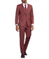 Stacy Adams - 3 Piece Pinstripe Hybrid Fit 1 Button Suit