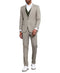 Stacy Adams - 3 Piece Suit Glen Plaid Hybrid Fit in Beige