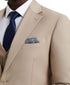 Stacy Adams - 3 Piece Hybrid Fit Suit in Tan