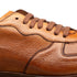 Gerardo Deerskin Sneaker Cognac By Mezlan Made In Spain Brand