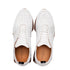 Gerardo Deerskin Sneaker White By Mezlan Made In Spain Brand