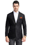 Mens Black Sport Coat - Men's Slim Fit Casual Summer Sport Coat In Black