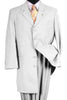 White Wedding Suit For Men - Perfect For Groom - Mens 2pc Classic Long Fashion White Suit