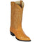 Los Altos Boots - Mens Dress Cowboy Boot - Low Priced Buttercup Ostrich Cowboy Boots- in Buttercup